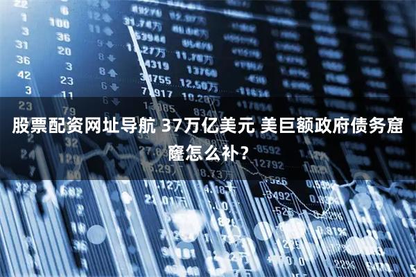 股票配资网址导航 37万亿美元 美巨额政府债务窟窿怎么补？